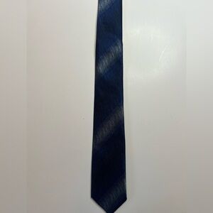 Elegant Blue Striped Tie